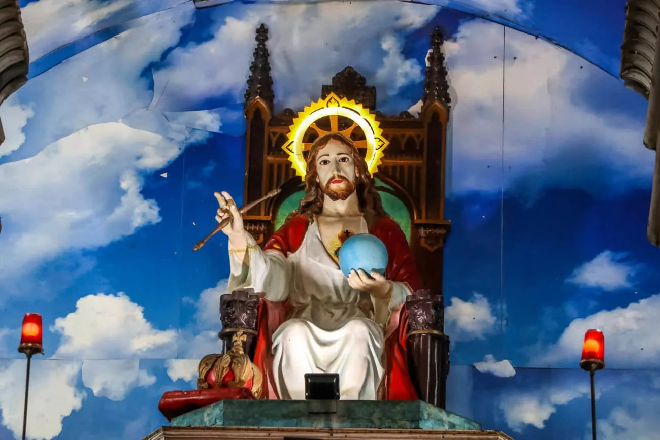 Jesus in Kochi, Indien