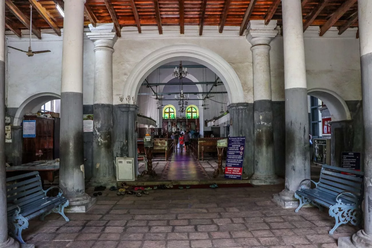 St. Francis Church, in der Vasco da Gama 1688 einst begraben wurde