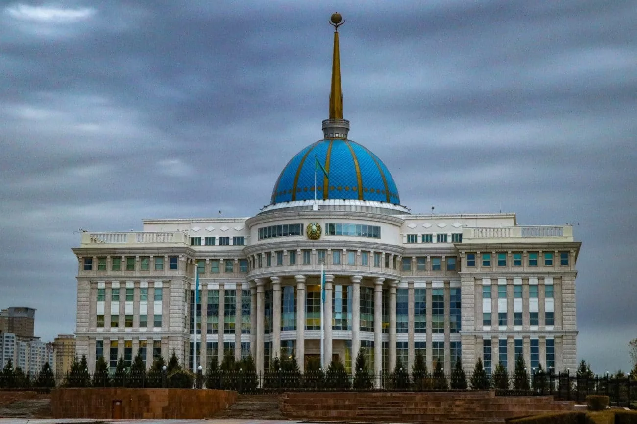Presidential Palace in Nur-Sultan, Kazakhstan