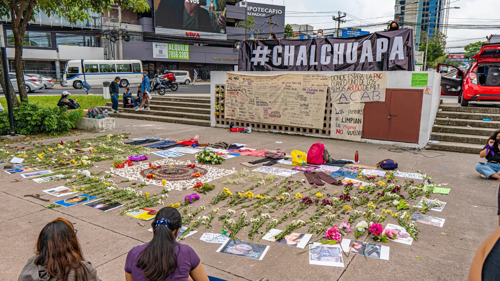 Protests and demonstrations for increased security for Women in San Salvador