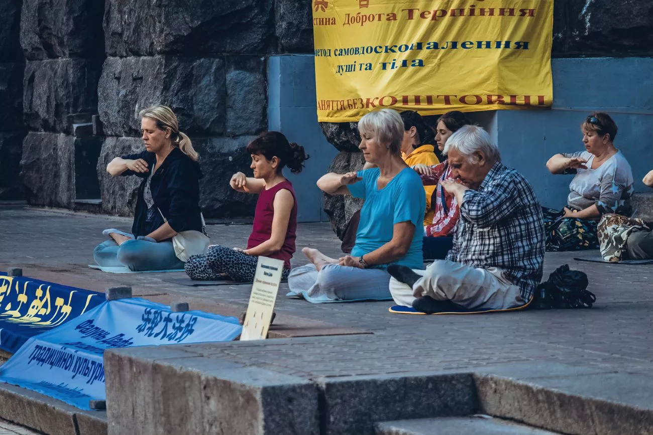 Pratique de la méditation chinoise sur la rue Khreschatyk
