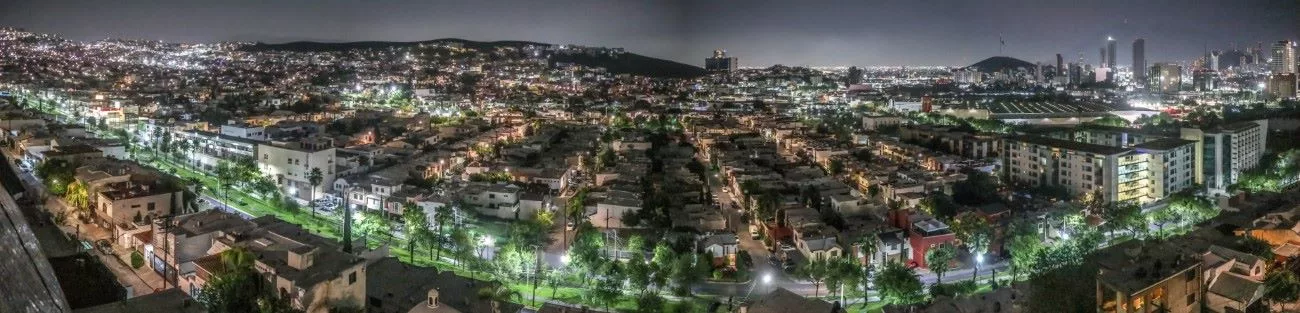 The view from my first apartment in San Jeronimo District of Monterrey