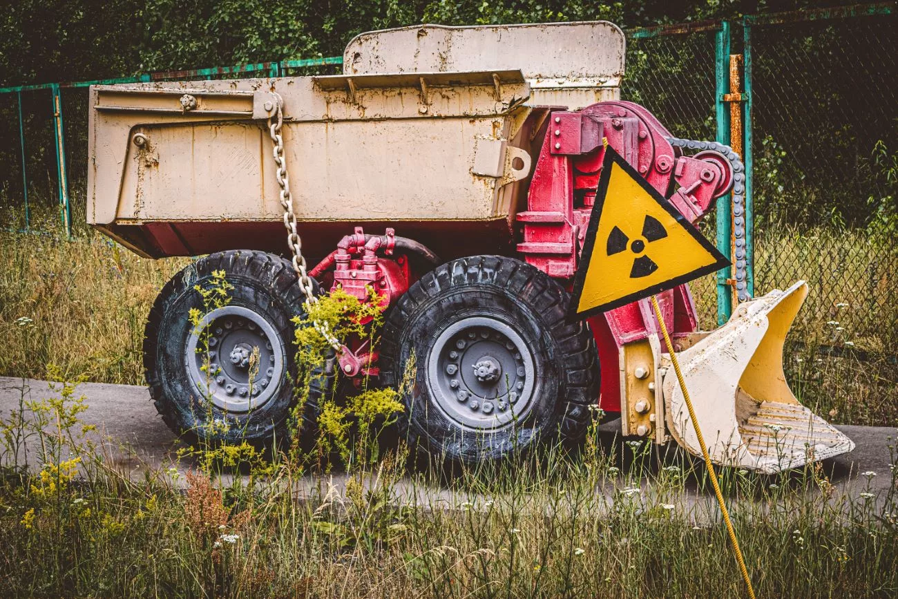 Ein weiterer Roboter, der zur Reinigung von Reaktor 4 eingesetzt wurde