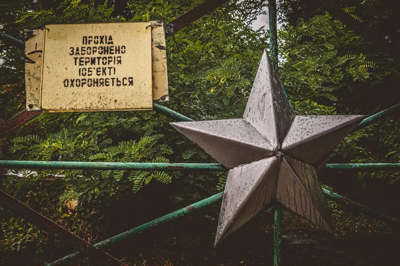Betreten des Territoriums verboten