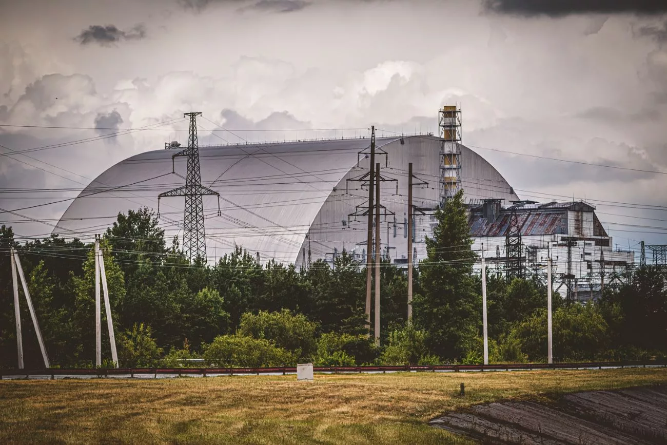 Die Milliarden-Dollar-Kuppel, die derzeit den Reaktor Nr. 4 von Tschernobyl beherbergt