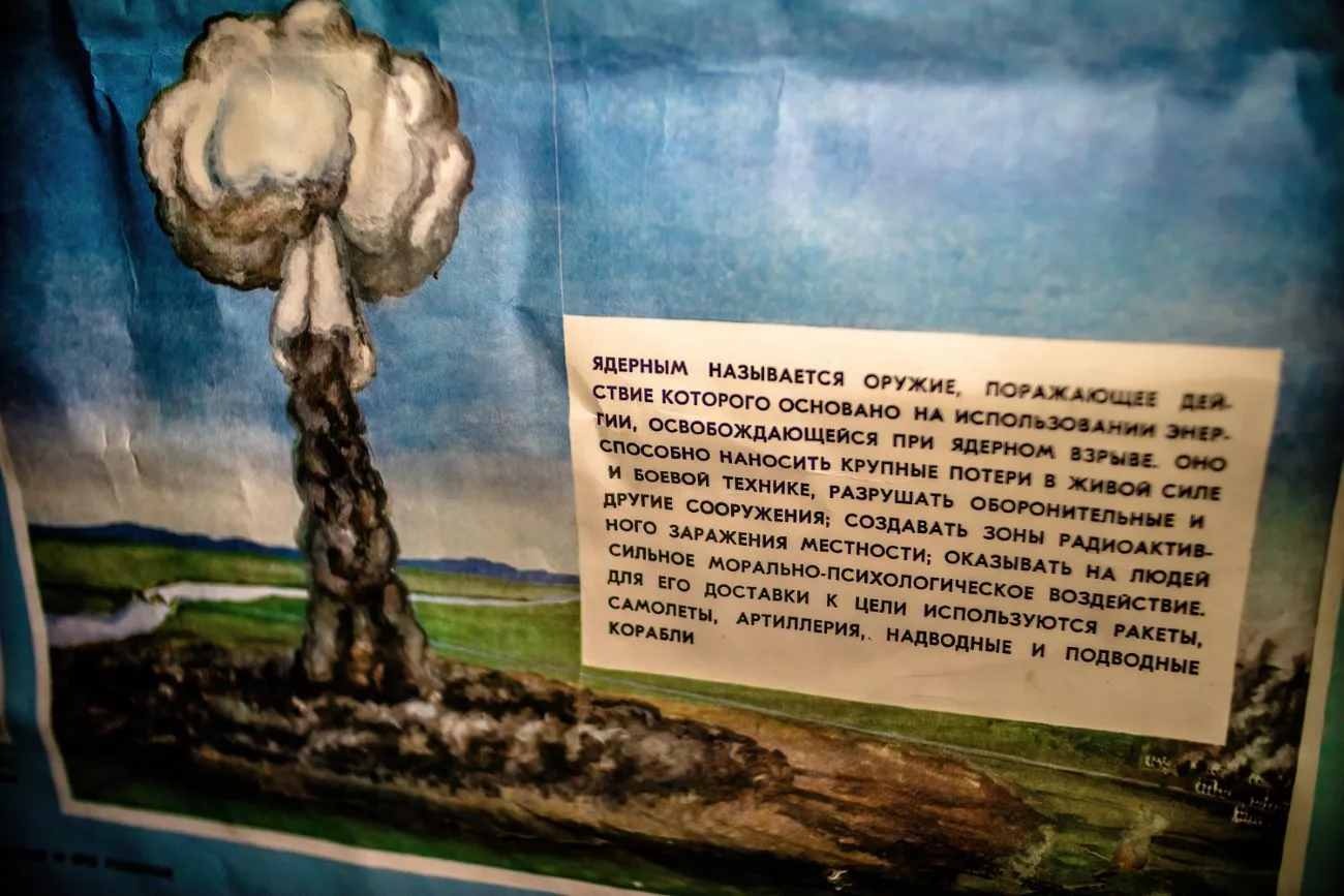 Wie eine Atombombenexplosion aussieht