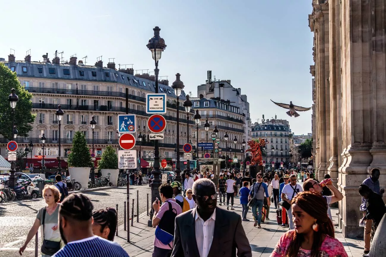 À mon arrivée à Paris, j’ai fait une petite pause et j’ai commencé à explorer la ville immédiatement !
