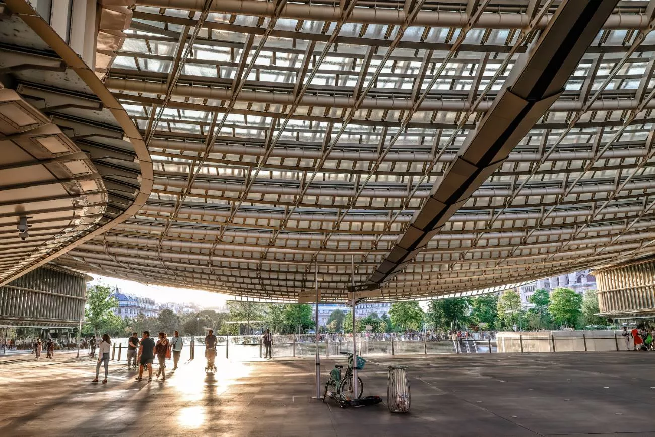 Sous Châtelet – Les Halles. Une belle pièce d’innovation