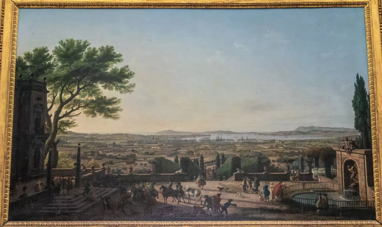 La ville et le port de Toulon par Joseph Vernet