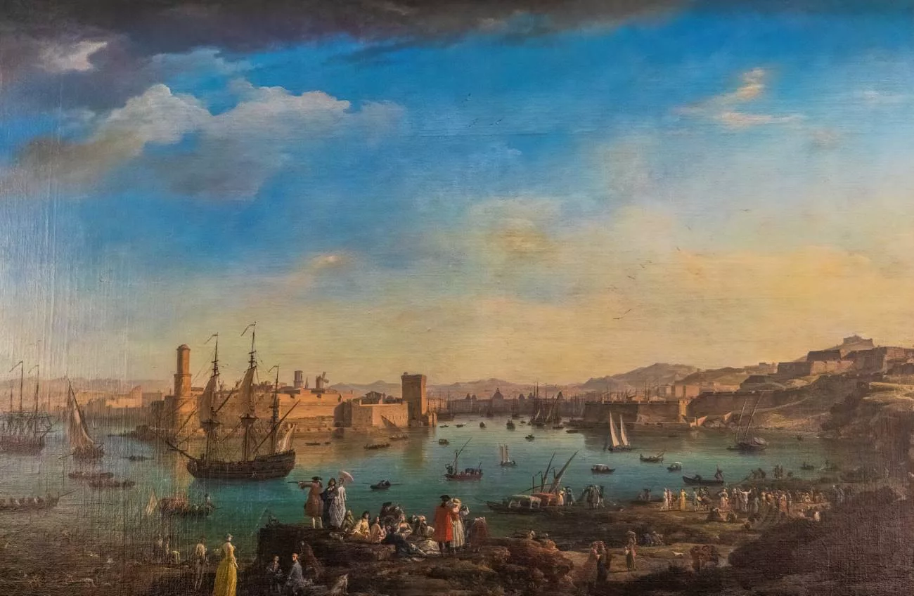Entrée du port de Marseille par Claude-Joseph Vernet