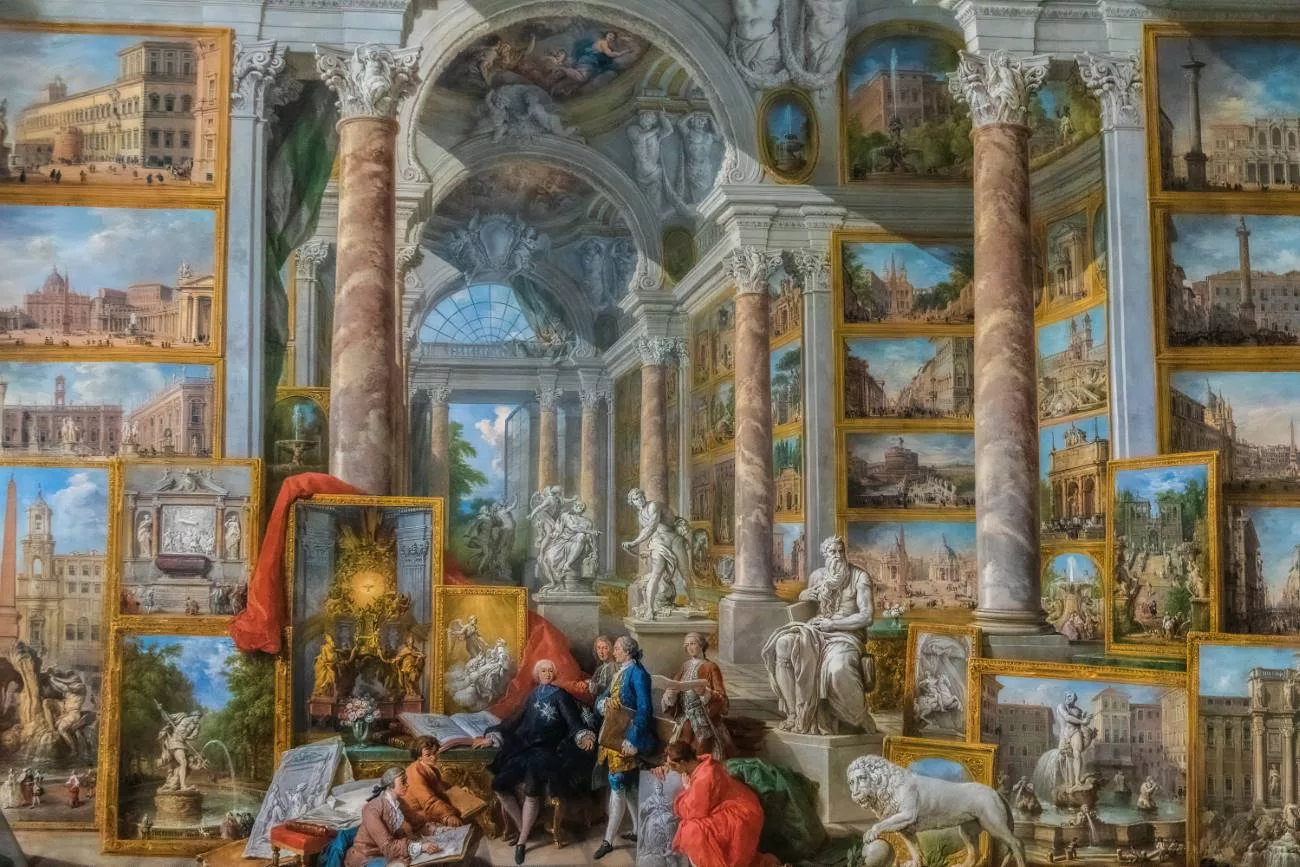 Vues de la Rome moderne par Giovanni Paolo Panini