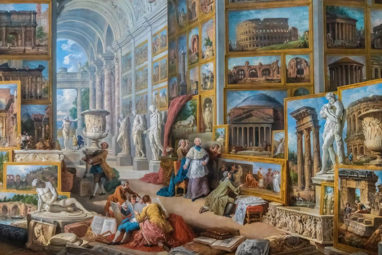 Vues de la Rome moderne par Giovanni Paolo Panini