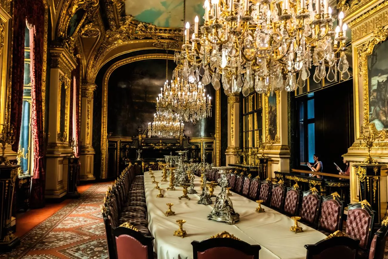 Salle à manger de Napoléon lorsqu’il est devenu le dirigeant de la France