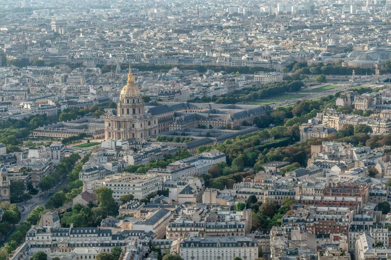 Musée de l’Armée depuis le sommet de Montparnasse
