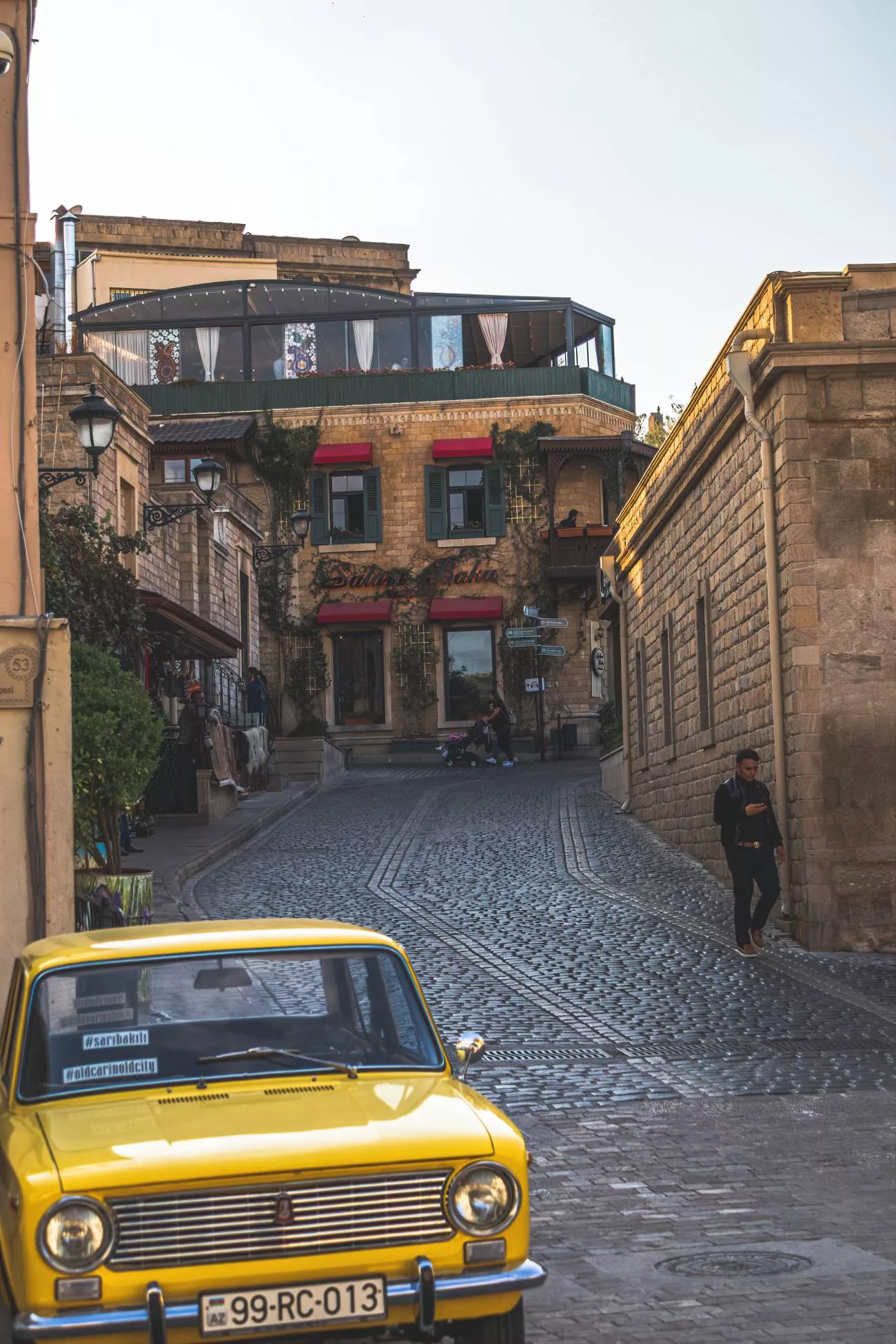 Innerhalb von Icherisheher (Altstadt von Baku)