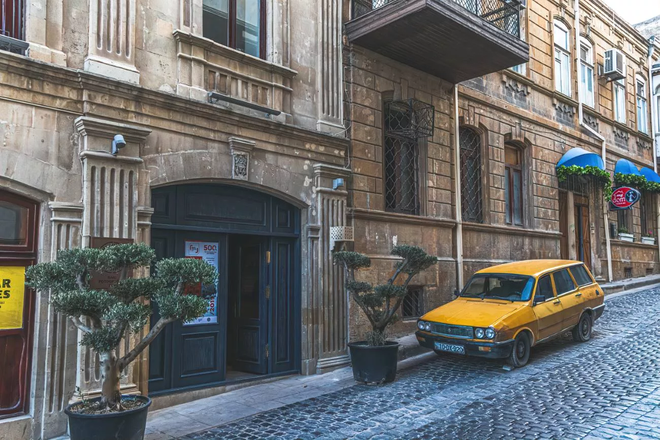 Die Straßen von Icherisheher (Altstadt von Baku)