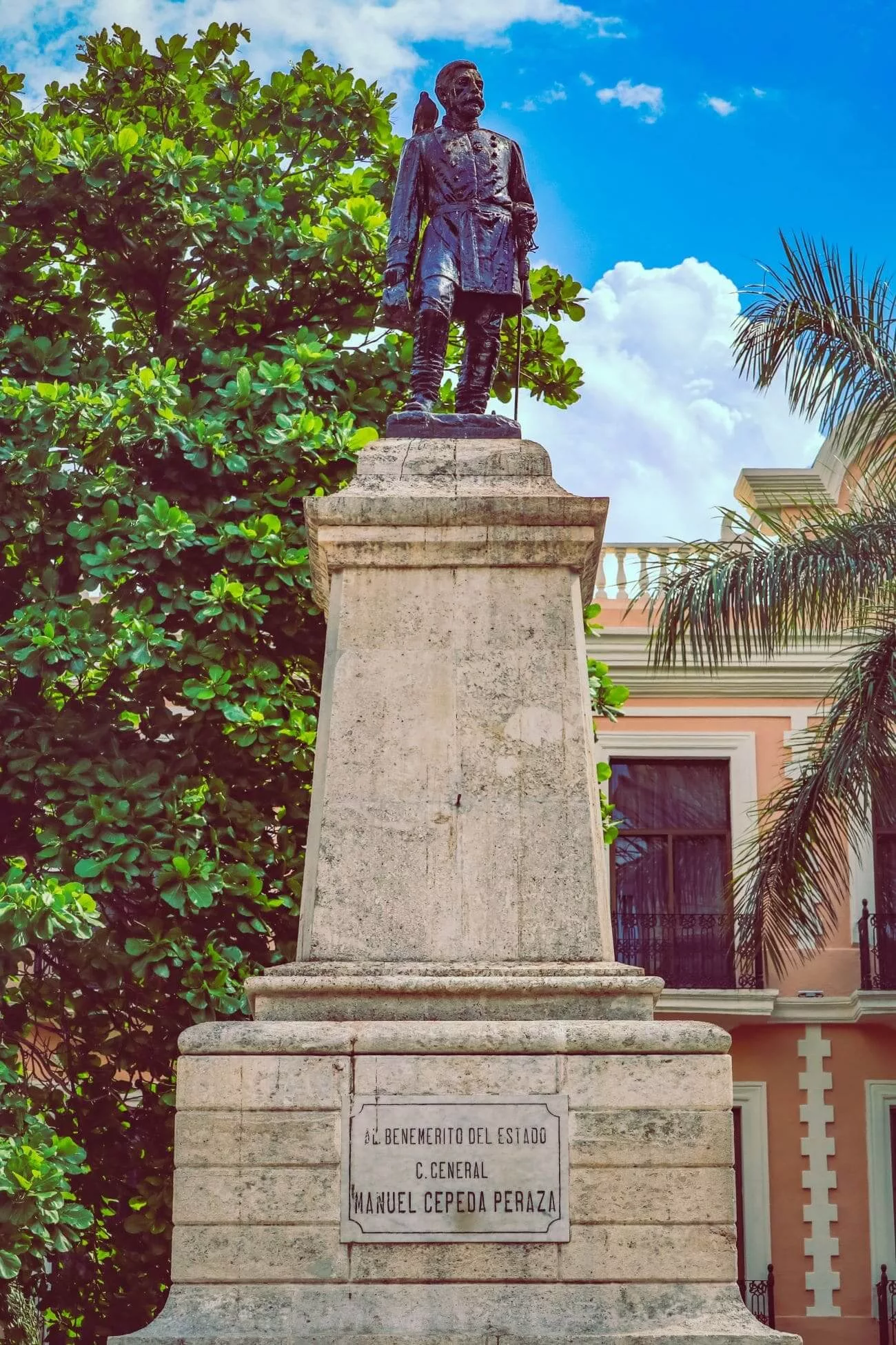 Manuel Cepeda Peraza fought during the Mexican revolution, for Independence against the Spanish empire.